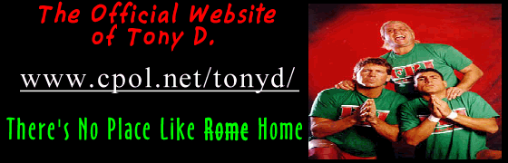 The Official Website of Tony D.