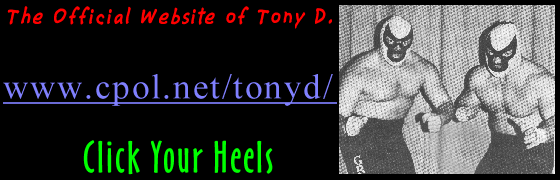 The Official Website of Tony D.