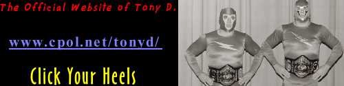 The Official Website of Tony D.