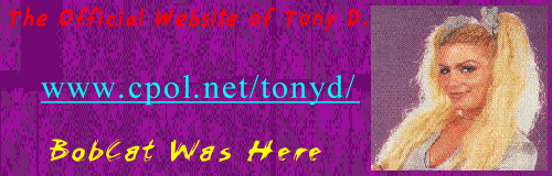 The Official Website of Tony D.